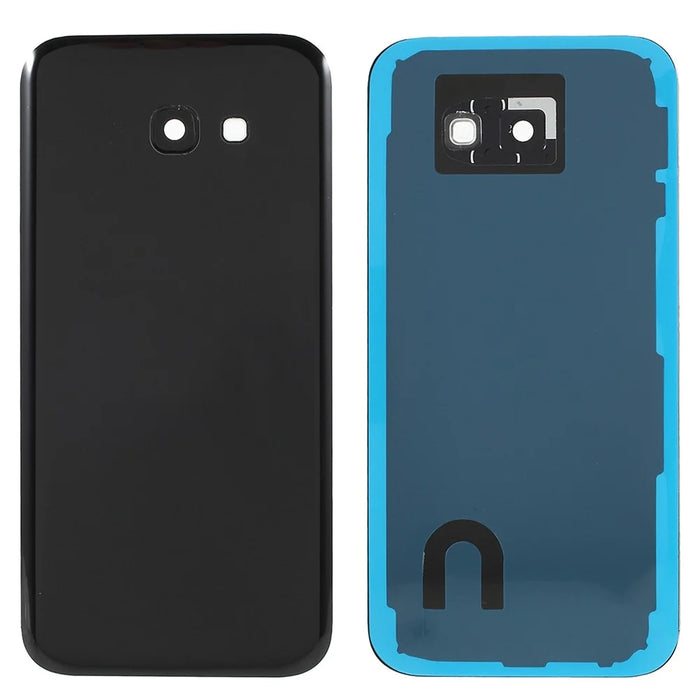 Back Battery Housing Cover with Camera Ring Lens Cover Part (without Logo) for Samsung Galaxy A5 (2017) A520 - Black - 1