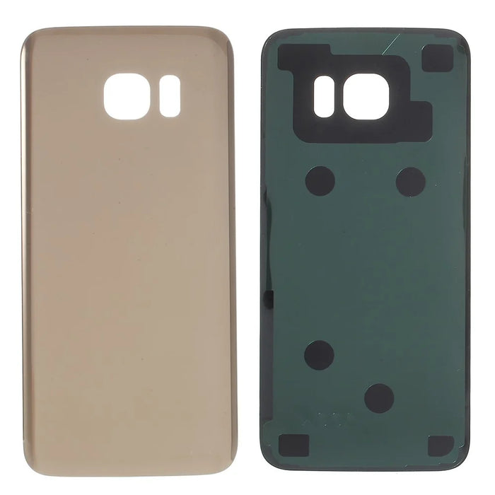 Back Battery Housing Cover Replacement (without Logo) for Samsung Galaxy S7 edge - Gold - 1