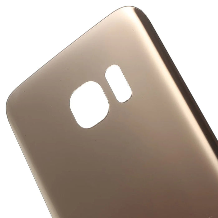Back Battery Housing Cover Replacement (without Logo) for Samsung Galaxy S7 edge - Gold - 6
