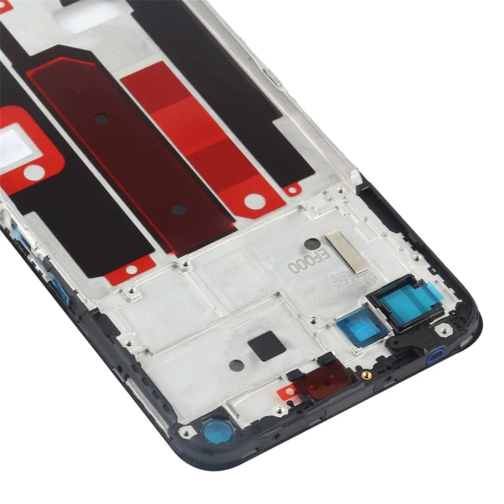 For Oppo A93 5G Middle Plate Frame Repair Part (A-Side) (without Logo) - Black - 4