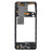 For Samsung Galaxy A22 4G (EU Version) A225 OEM Middle Plate Frame Replacement (without Logo) - Black - 2