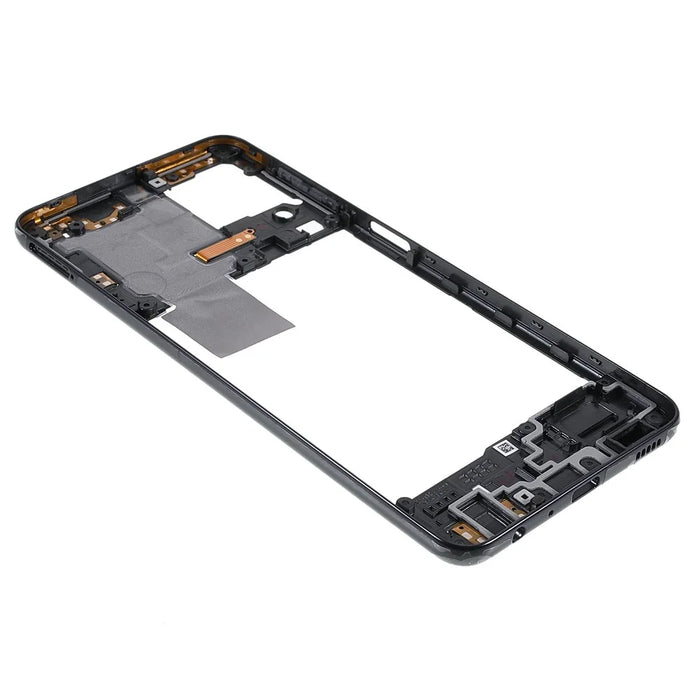 For Samsung Galaxy A22 4G (EU Version) A225 OEM Middle Plate Frame Replacement (without Logo) - Black - 3