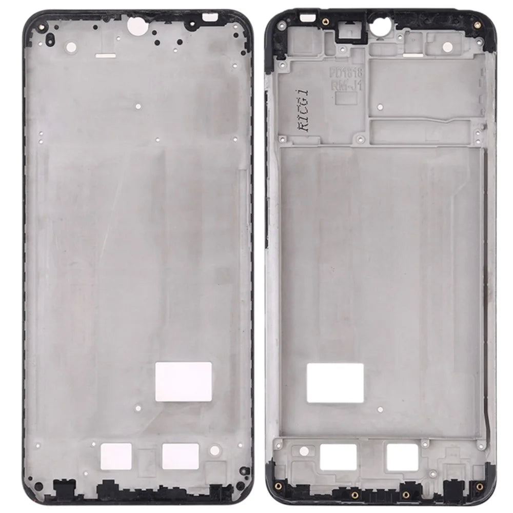 For vivo Y93/Y91/Y95 Middle Plate Frame (A-Side) + Sensor Flex Cable Repair Part (without Logo) - Black - 1