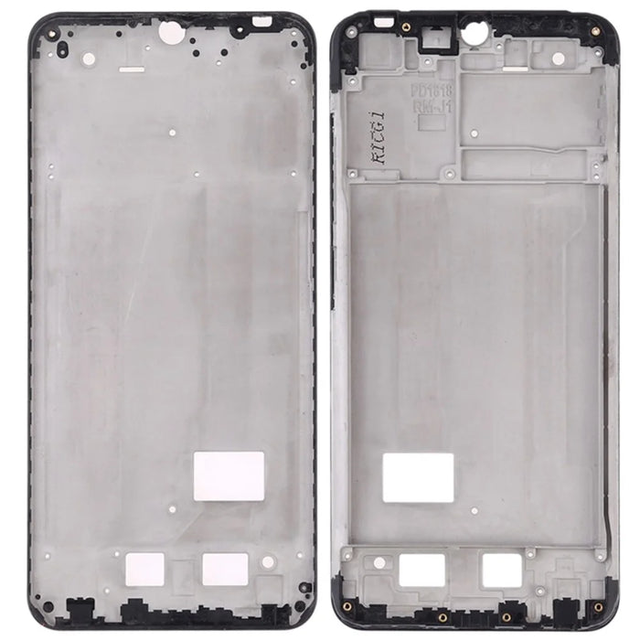 For vivo Y93/Y91/Y95 Middle Plate Frame (A-Side) + Sensor Flex Cable Repair Part (without Logo) - Black - 1