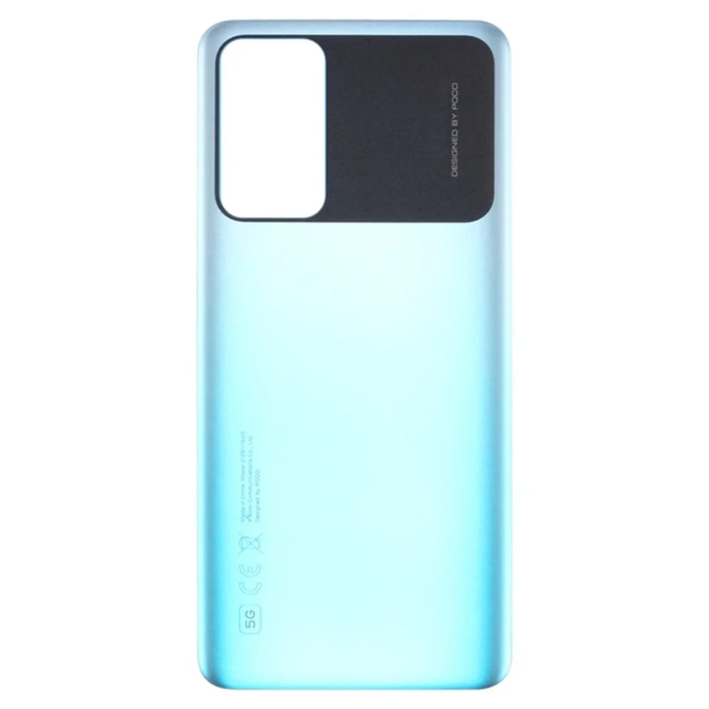 For Xiaomi Poco M4 Pro 5G OEM Battery Door Cover Part Replacement - Blue - 2