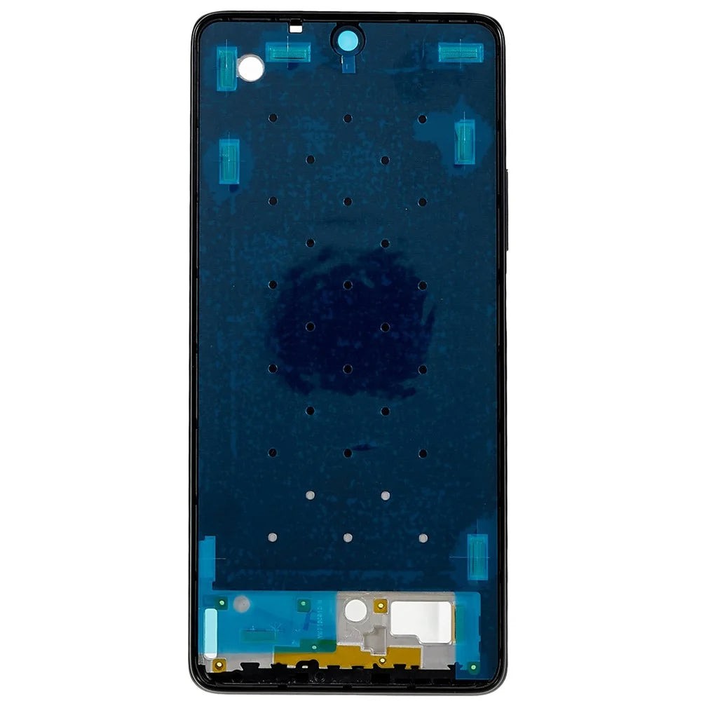 For Xiaomi 11T 21081111RG / 11T Pro 2107113SG OEM Middle Plate Frame Replacement (A-Side) (without Logo) - Black - 2