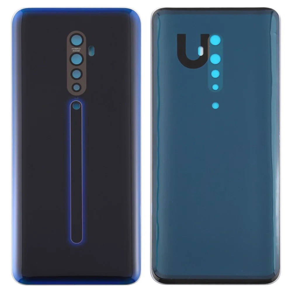 For OPPO Reno2 Back Battery Housing Cover Replacement - Black - 1
