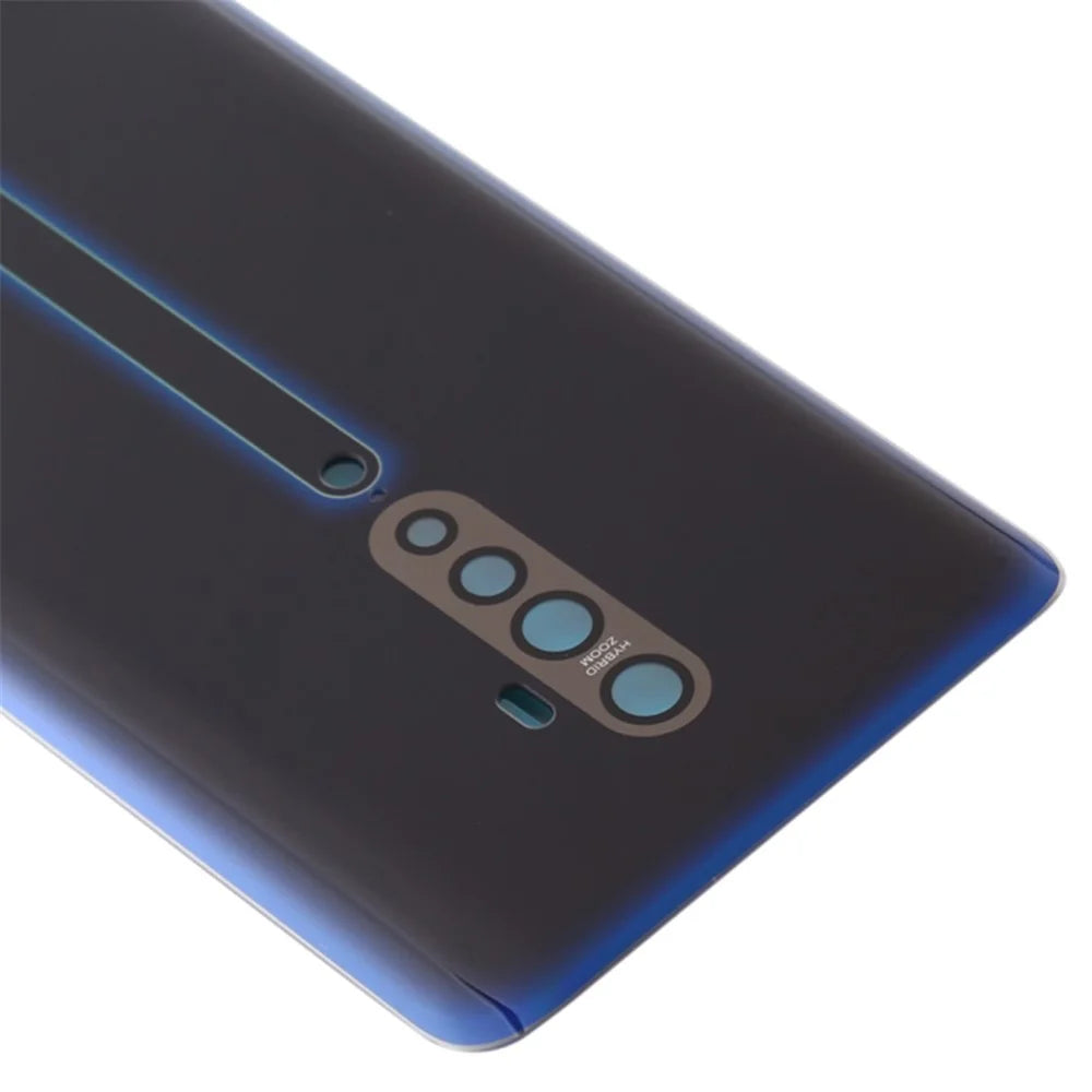 For OPPO Reno2 Back Battery Housing Cover Replacement - Black - 4