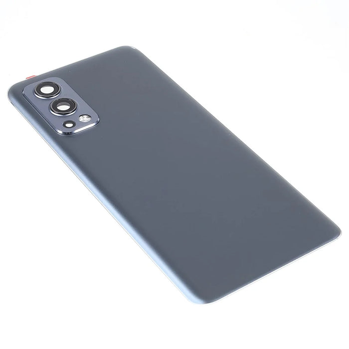 For OnePlus Nord 2 5G OEM Battery Back Cover Rear Door Housing Replacement with Camera Lens Ring Cover - Grey - 5