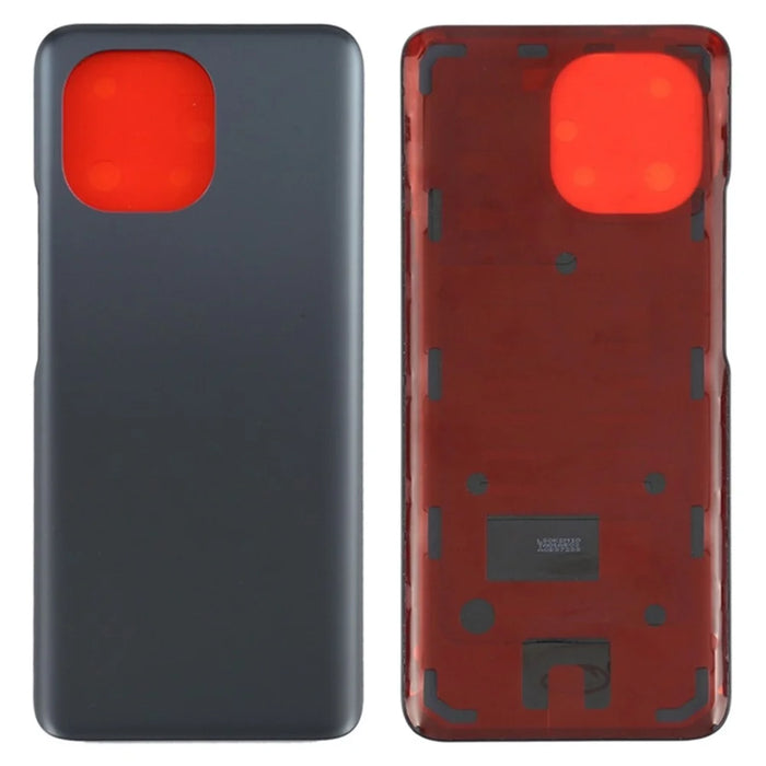 For Xiaomi Mi 11 Matte Back Battery Housing Cover Replacement - Black - 1