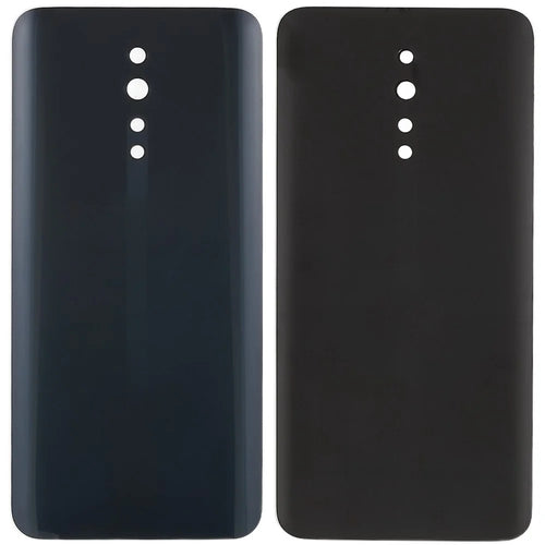 For Oppo Reno Z Back Battery Housing Cover Cell Phone Replacement Parts (without Logo) - Black - 1