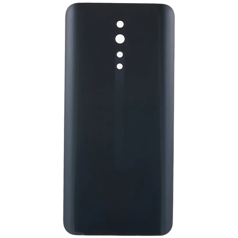 For Oppo Reno Z Back Battery Housing Cover Cell Phone Replacement Parts (without Logo) - Black - 2