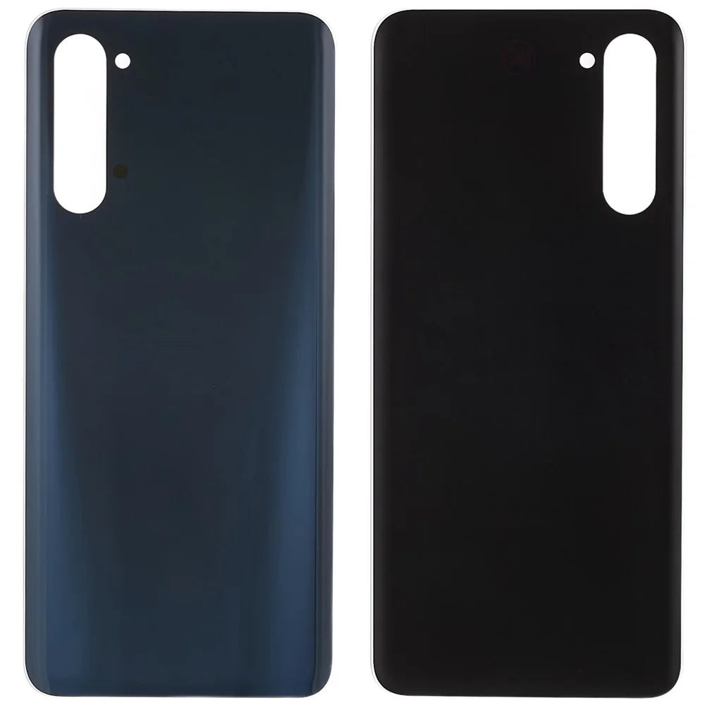 For OPPO Reno3 5G Phone Back Battery Housing Cover Replacement Parts (without Logo) - Black - 1
