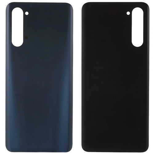 For OPPO Reno3 5G Phone Back Battery Housing Cover Replacement Parts (without Logo) - Black - 1