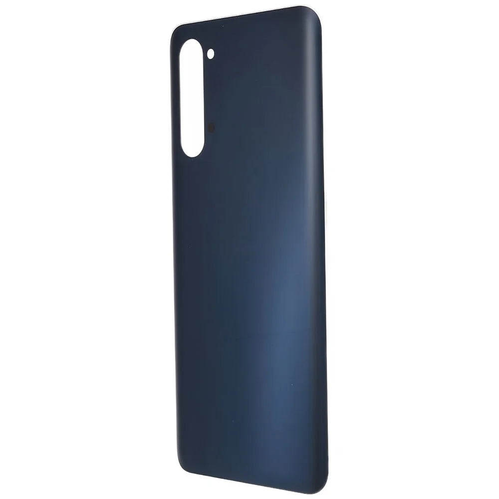 For OPPO Reno3 5G Phone Back Battery Housing Cover Replacement Parts (without Logo) - Black - 3