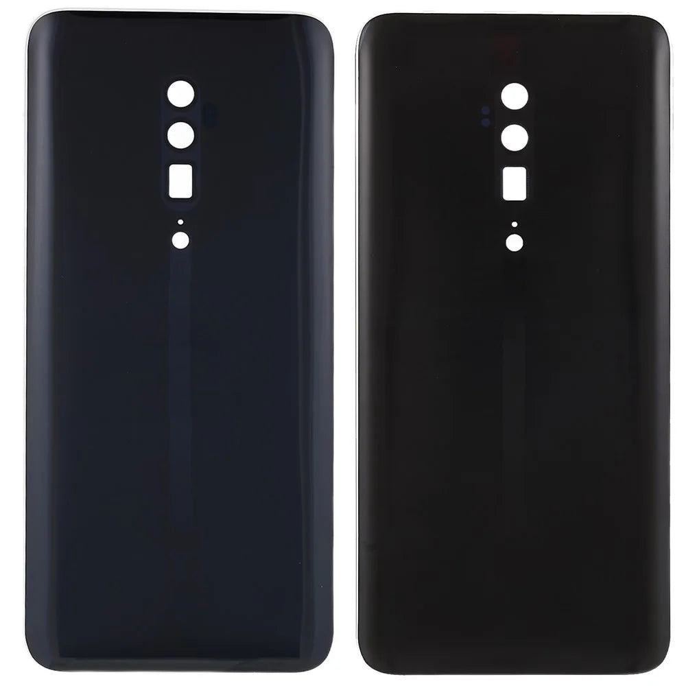 For Oppo Reno 10x Zoom Back Battery Housing Cover Smart Phone Replacement Parts (without Logo) - Black - 1