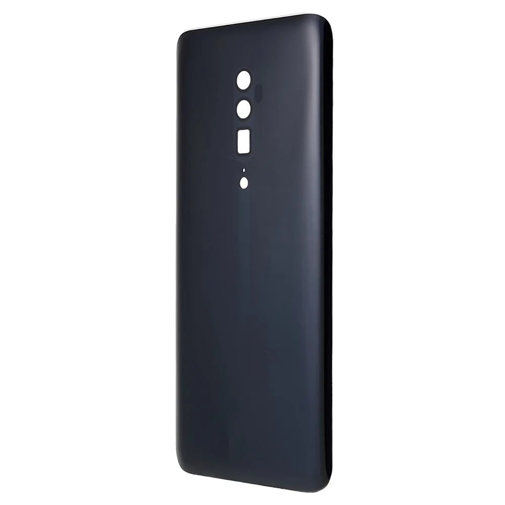 For Oppo Reno 10x Zoom Back Battery Housing Cover Smart Phone Replacement Parts (without Logo) - Black - 3