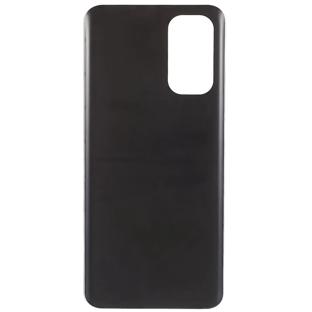 For Oppo Reno5 4G/5G Phone Replacement Back Battery Housing Cover (without Logo) - Black - 4