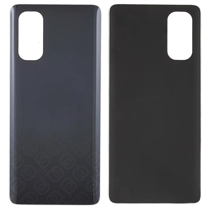 For Oppo Reno4 Pro 5G Cellphone Back Battery Housing Cover Replacement Parts (without Logo) - Black - 1