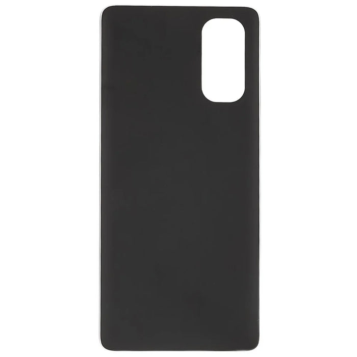 For Oppo Reno4 Pro 5G Cellphone Back Battery Housing Cover Replacement Parts (without Logo) - Black - 4