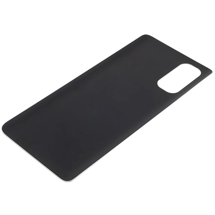 For Oppo Reno4 Pro 5G Cellphone Back Battery Housing Cover Replacement Parts (without Logo) - Black - 6