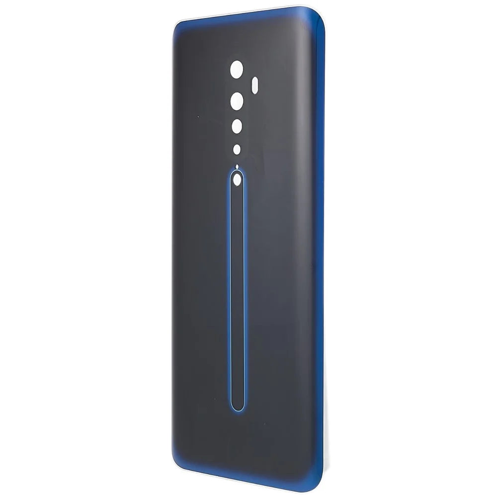 For Oppo Reno2 Phone Back Battery Housing Cover Replacement Parts (without Logo) - Black - 3