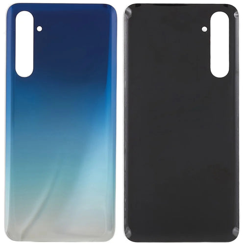 For Oppo K5 Back Battery Housing Cover Replacement (without Logo) - Blue - 1