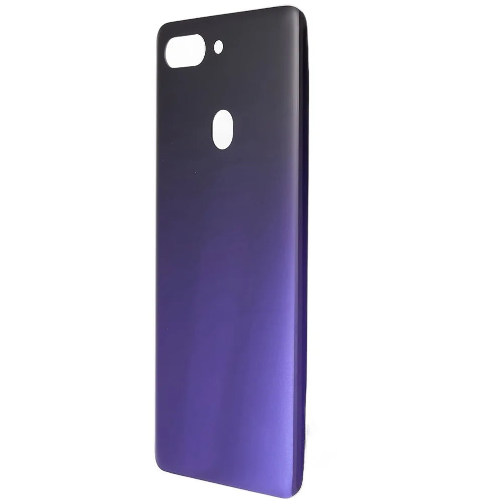For Oppo R15 Pro Back Battery Housing Cover Replacement Parts (without Logo) - Purple - 3