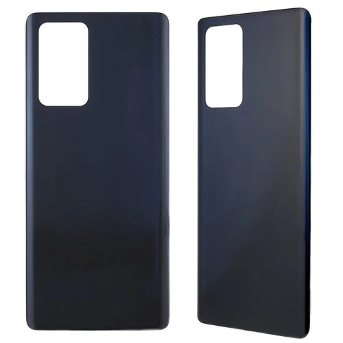 For Oppo Reno6 Pro 5G Replacement Parts Back Battery Housing Cover (without Logo) - Black - 1