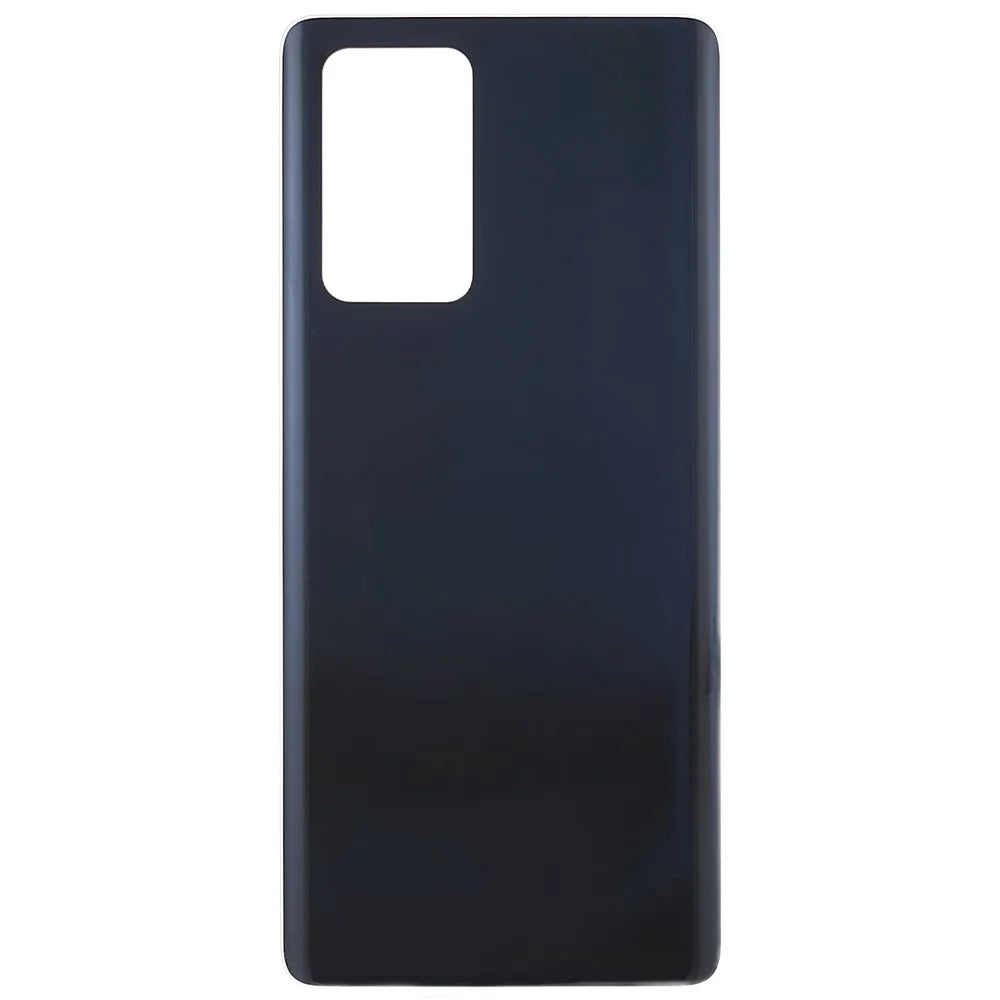 For Oppo Reno6 Pro 5G Replacement Parts Back Battery Housing Cover (without Logo) - Black - 2