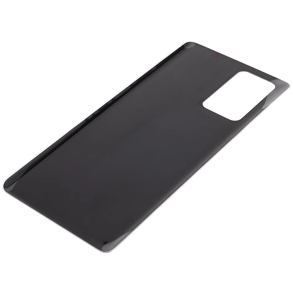 For Oppo Reno6 Pro 5G Replacement Parts Back Battery Housing Cover (without Logo) - Black - 6