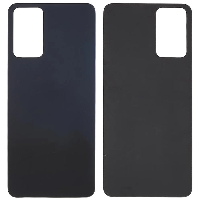 For Oppo Reno6 5G Back Battery Housing Cover Phone Replacement Parts (without Logo) - Black - 1