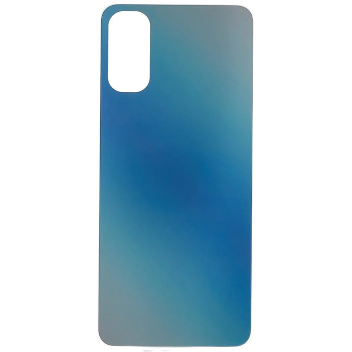 For Oppo Reno4 4G Phone Back Battery Housing Cover Replacement Parts (without Logo) - Blue - 2