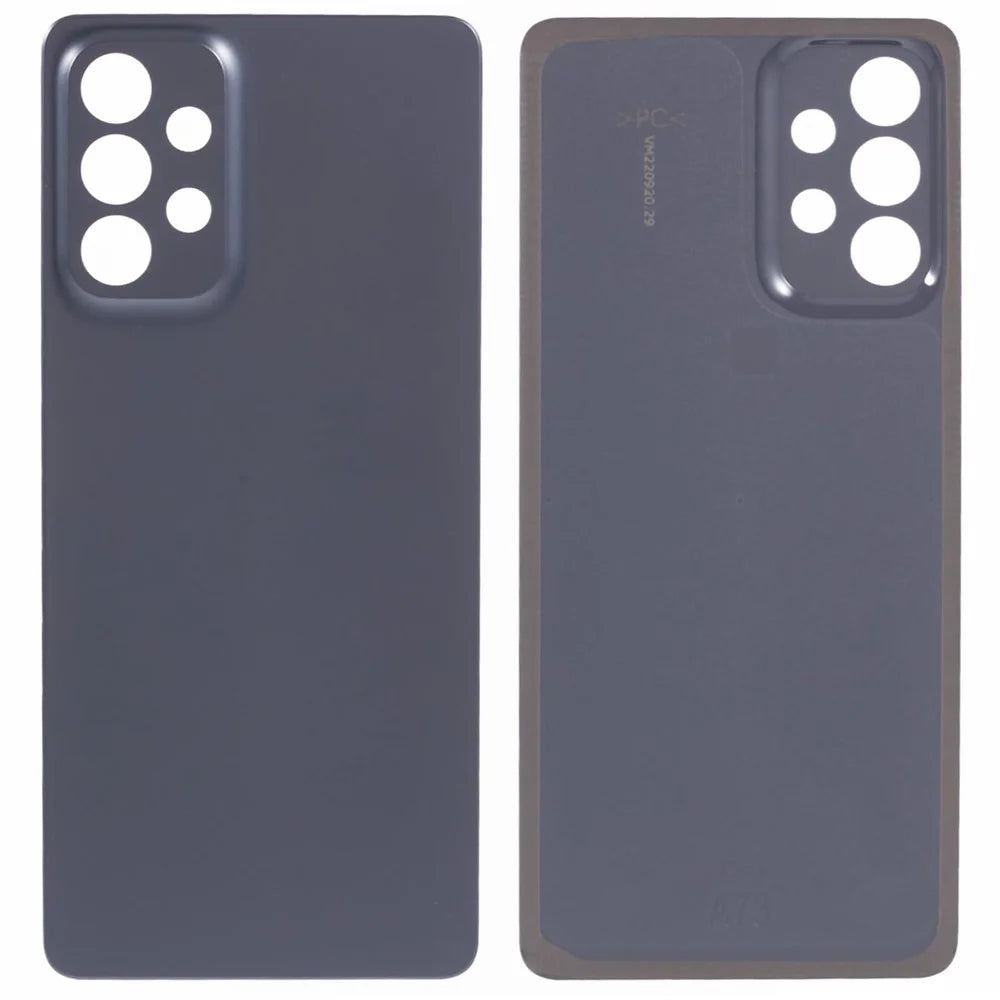 For Samsung Galaxy A73 5G A736 OEM Plastic Battery Housing Back Cover Replacement - Black - 1