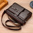 WEIXIER D235 Men's Messenger Bag Business PU Leather Crossbody Bag Fashionable Travel Bag Water-resistant Travel Accessories - Brown - 5