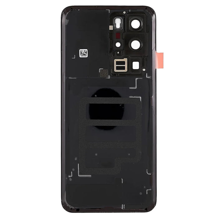 For Huawei P40 Pro OEM Battery Housing with Adhesive Sticker + Camera Lens Cover - Black - 4