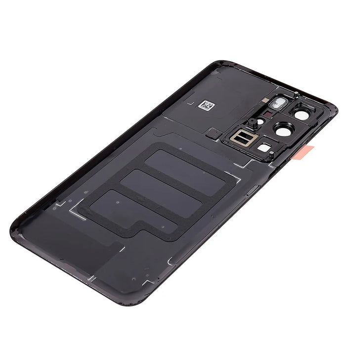 For Huawei P40 Pro OEM Battery Housing with Adhesive Sticker + Camera Lens Cover - Black - 7