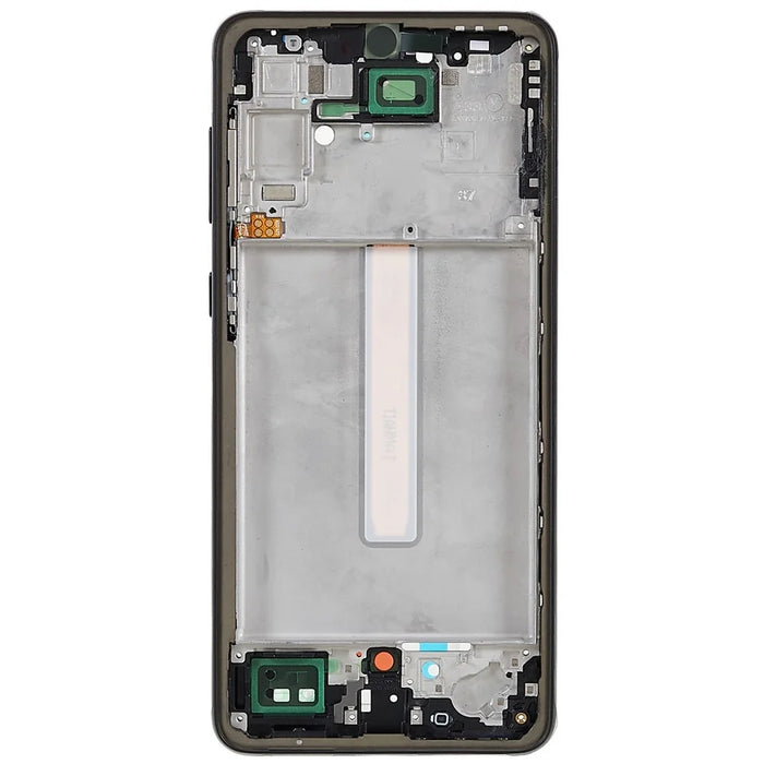 For Samsung Galaxy A33 5G A336B OEM Front Housing Frame Repair Part (without Logo) - Black - 2