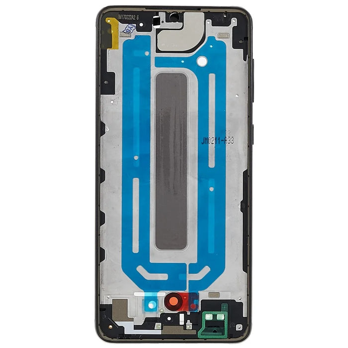 For Samsung Galaxy A33 5G A336B OEM Front Housing Frame Repair Part (without Logo) - Black - 3