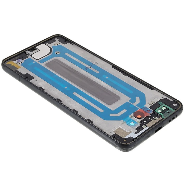 For Samsung Galaxy A33 5G A336B OEM Front Housing Frame Repair Part (without Logo) - Black - 4