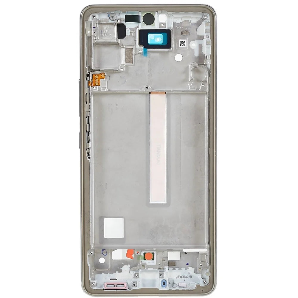 For Samsung Galaxy A53 5G A536B OEM Front Housing Frame Repair Part (without Logo) - White - 2