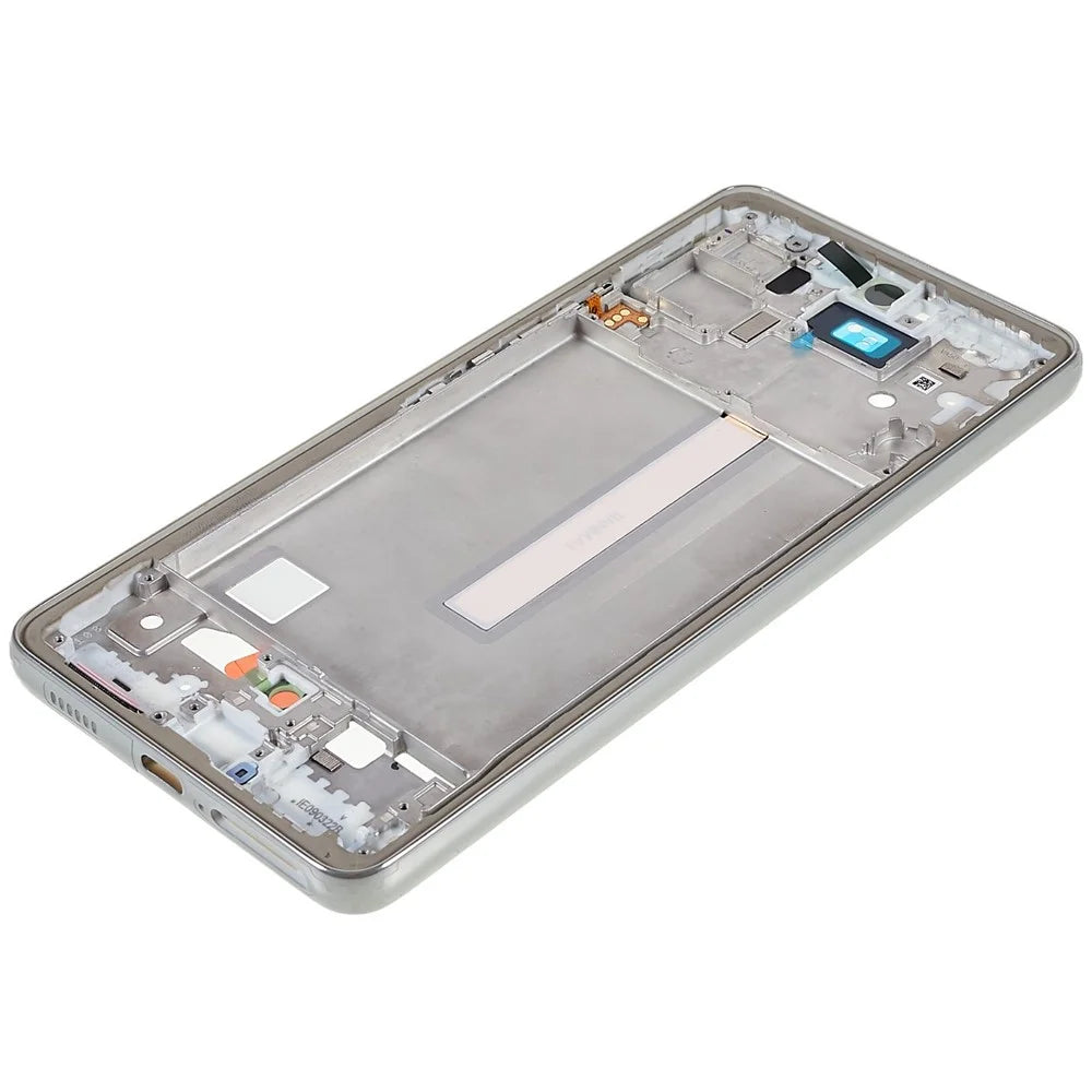 For Samsung Galaxy A53 5G A536B OEM Front Housing Frame Repair Part (without Logo) - White - 6