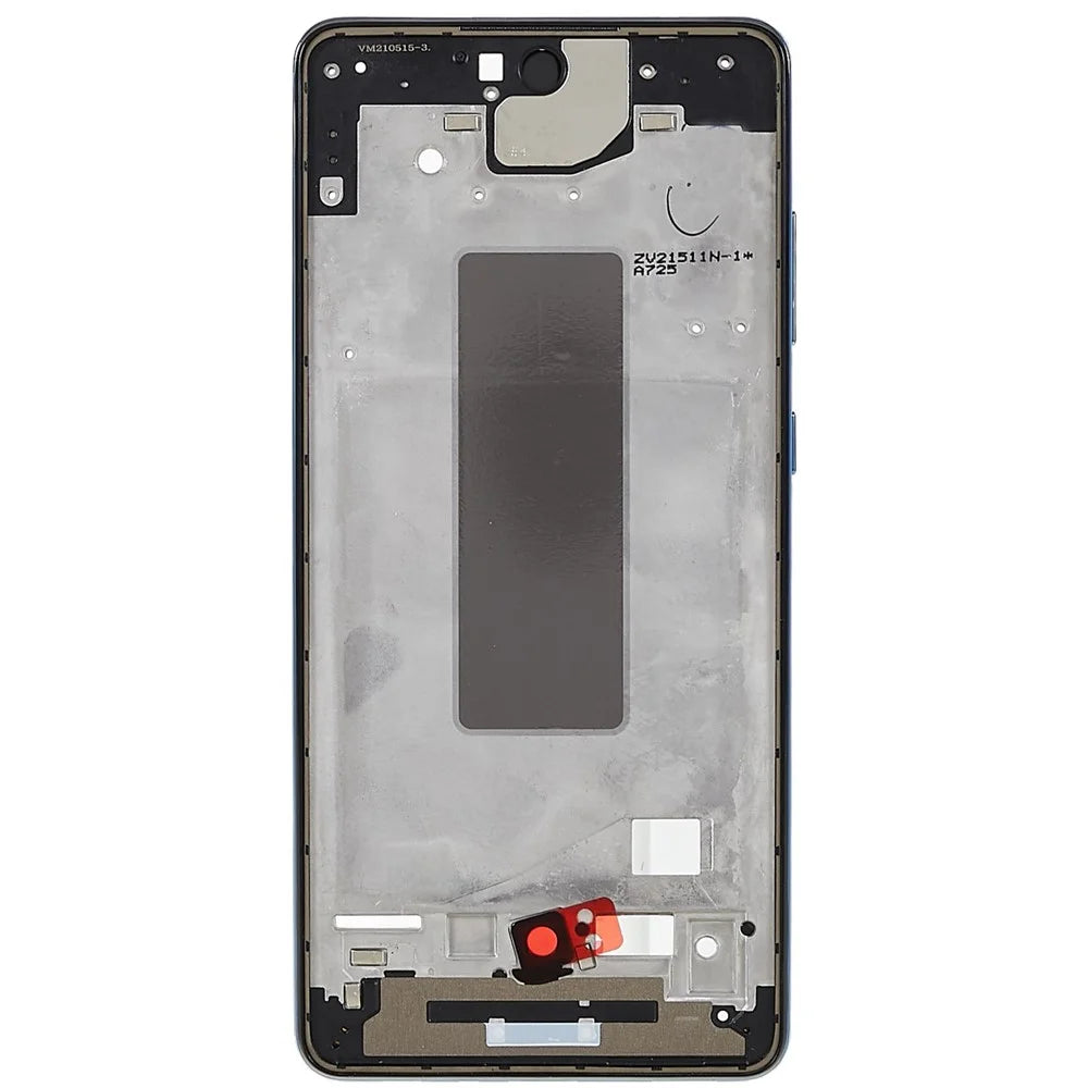 For Samsung Galaxy A72 4G A725F OEM Front Housing Frame Repair Part (without Logo) - Awesome Blue - 3