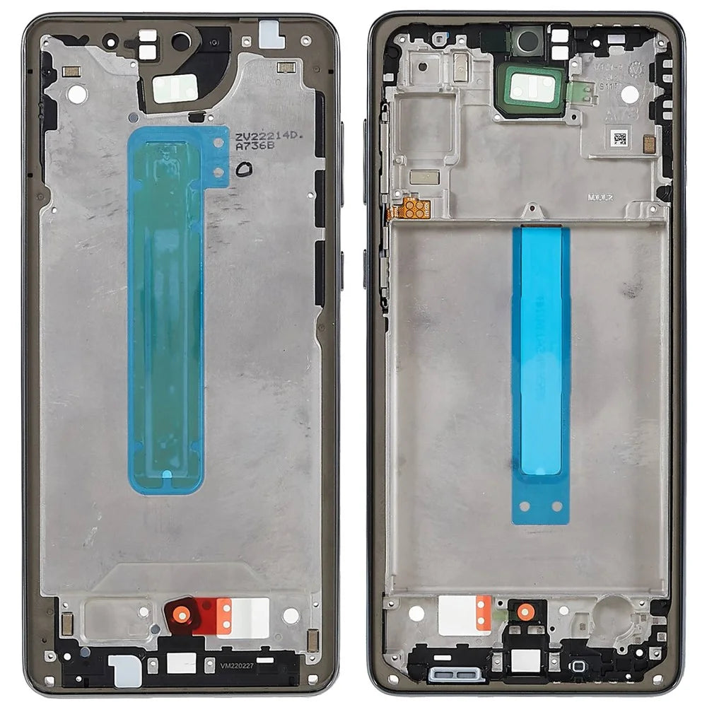For Samsung Galaxy A73 5G A736B OEM Front Housing Frame Repair Part (without Logo) - Grey - 1