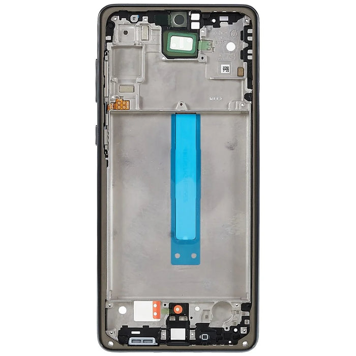 For Samsung Galaxy A73 5G A736B OEM Front Housing Frame Repair Part (without Logo) - Grey - 3