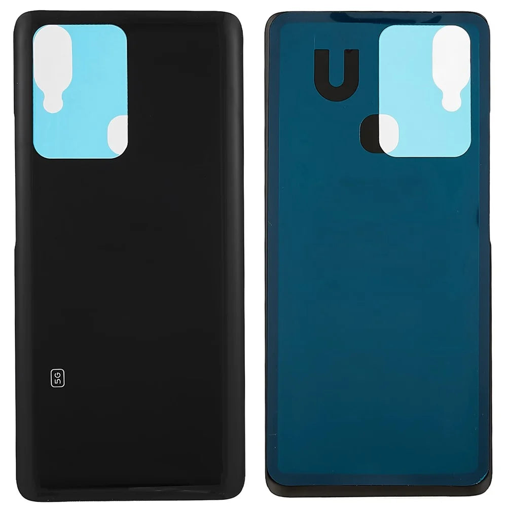 For Xiaomi 11T/11T Pro Back Battery Housing Cover Replacement Part - Black - 1