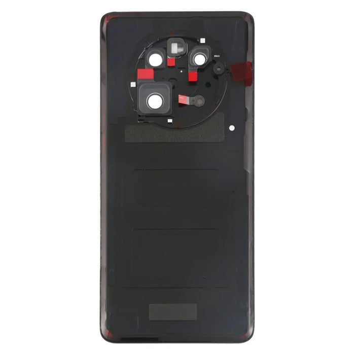 For Huawei Mate 40 Battery Housing Back Cover with Camera Ring Lens Cover Replacement (without Logo) - Silver - 3