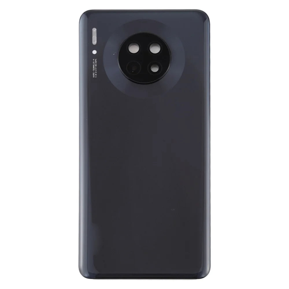 For Huawei Mate 30 4G/5G Battery Housing Back Cover with Camera Ring Lens Cover Replacement (without Logo) - Black - 2