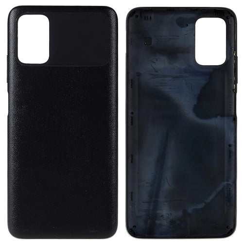 For Xiaomi Poco M3 4G OEM Battery Door Cover Replacement Part - Black - 1