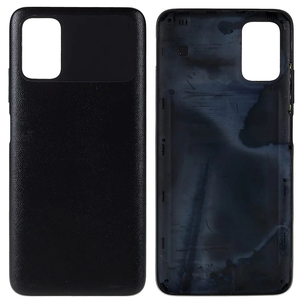 For Xiaomi Poco M3 4G OEM Battery Door Cover Replacement Part - Black - 1